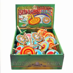 Wooden Spinning Top -Toy Sale Store 220067 Wooden Spinning Tops BlueDragonflyToys1