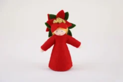 Ambrosius Poinsettia Fairy Doll