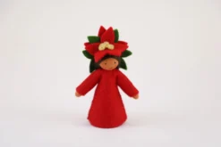 Ambrosius Poinsettia Fairy Doll -Toy Sale Store 3H0A8309 scaled