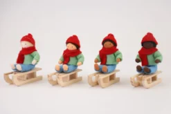 Ambrosius Boy On Sled