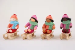 Ambrosius Girl On Sled