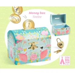 Djeco Ballerina Money Box -Toy Sale Store 4BallerinaMoneyBoxDragonflyToys