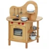 Two Way Wooden Play Kitchen By Gluckskafer