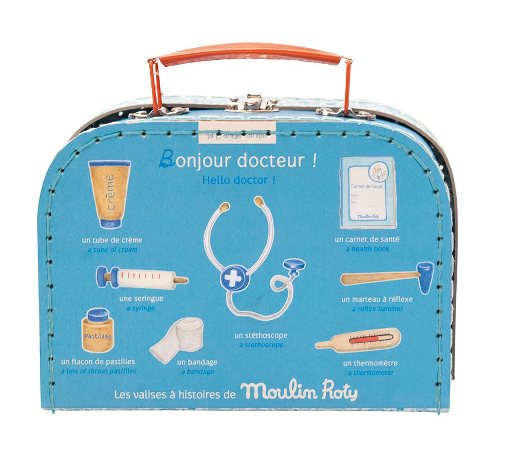 Medical Bag (Doctor's Kit) La Grand Famille By Moulin Roty 2 Medical Bag (Doctor's Kit) La Grand Famille By Moulin Roty - Image 2