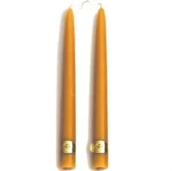 Dipam Beeswax Taper Candle 25x2.2cm - 12hrs
