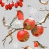 Frosted Berries Small Advent Card