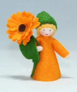 Ambrosius Orange Calendula Fairy Doll