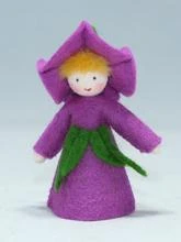 Ambrosius Purple Morning Glory Fairy Doll