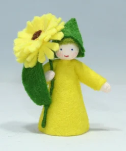 Ambrosius Yellow Calendula Fairy Doll