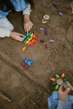 Grapat Mandala Rainbow Snowflake -Toy Sale Store Art24 262MandalaSnowflakes2024 131JoguinesGrapat