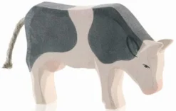 Black Cow Eating (11043)- Ostheimer