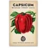 Heirloom Flower Seeds - Capsicum Wonder Sweet Bell