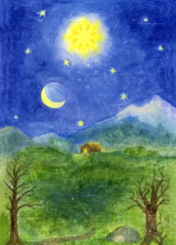 Christmas Star Advent Large Calendar