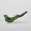 Christmas Tree Decorations - Flutter Clip On Bird Green