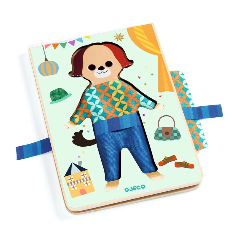 Djeco Zabimix Dressing Wooden Game 1 Djeco Zabimix Dressing Wooden Game