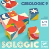 Cubologic 9 Sologic Game By Djeco
