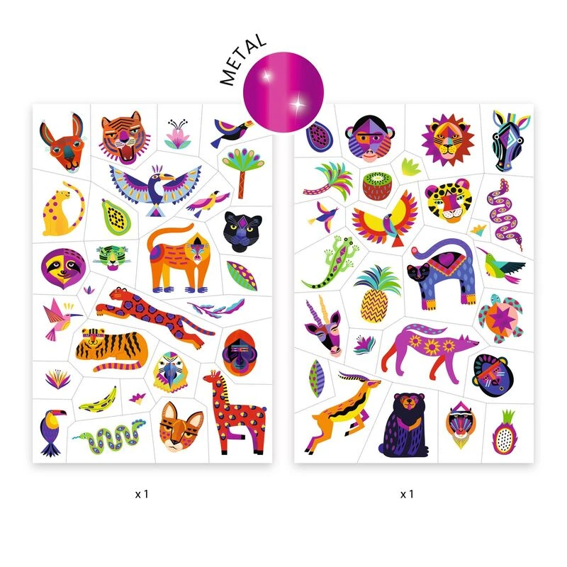 Wild Beauty Tattoos By Djeco 2 Wild Beauty Tattoos By Djeco - Image 2