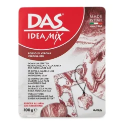 DAS Ideas Marbling Mix 100g -Toy Sale Store Das Verona Red Marbling Clay Mix Dragonfly Toys