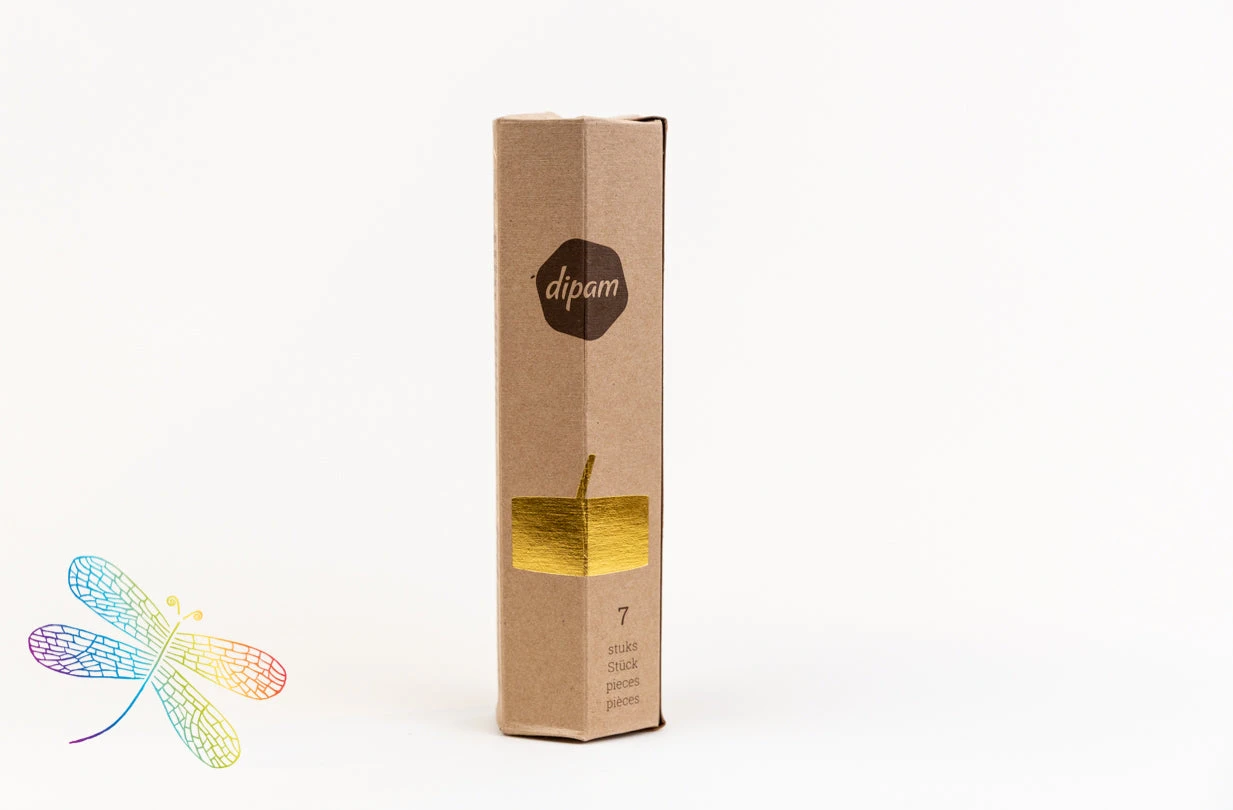 Pure Beeswax Dipam Tealights Box Of 7 2 Pure Beeswax Dipam Tealights Box Of 7 - Image 2