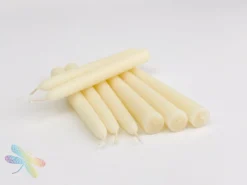 White Beeswax Candles For Birthday Ring