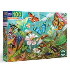 EeBoo 100 Pc Puzzle – Love Of Bugs