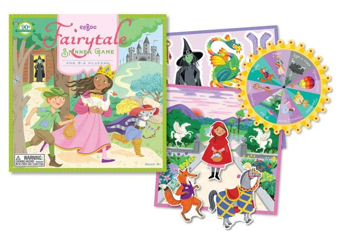 Fairytale Spinner Game Eeboo 2 Fairytale Spinner Game Eeboo - Image 2