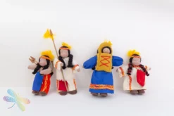 Evi Doll Native American Family