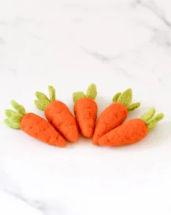 Felt Carrots 7 Felt Carrots -Toy Sale Store FELTCARROTS 5ORANGECARROTS DragonflyToys ea90f9e9 5637 4456 ab81 f6e144c9c458