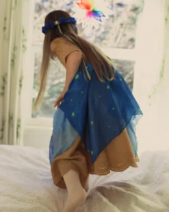 Fairy Silk Skirt By Sarah Silks -Toy Sale Store FairySilkSkirtinStarryNight bySarahSilksbyDragonflytoys1