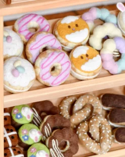 Felt Easter Donut 7 Felt Easter Donut -Toy Sale Store Felt Easter DonutsDragonflyToys4