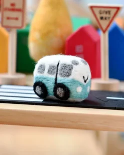 Felt Camper Van Toy -Toy Sale Store FeltCamperVanToy DragonflyToys4