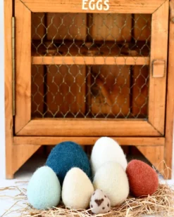 Felt Eggs (7 Types Of Poultry Eggs) -Toy Sale Store FeltEggs 7TypesofPoultryEggs DragonflyToys6