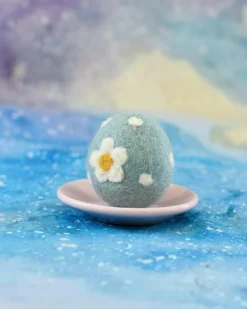 Felt Eggs With Floral And Dots -Toy Sale Store FeltFloralandDotsEgg TaraTreasures DragonflyToys8