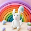 Felt Rabbit With Balloon Toy