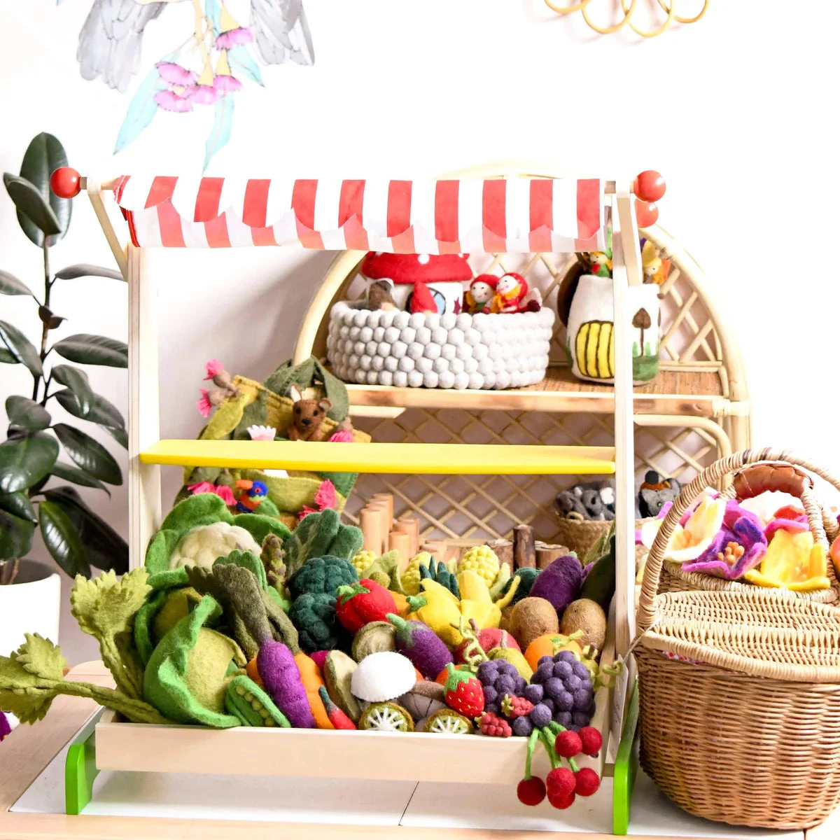 Felt Raspberries 2 Felt Raspberries - Image 2