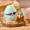 Felt Surprise Egg With Brown Bunny Inside
