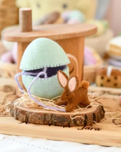 Felt Surprise Egg With Brown Bunny Inside 13 Felt Surprise Egg With Brown Bunny Inside -Toy Sale Store FeltSurpriseEggwithBrownBunnyInside DragonflyToys6