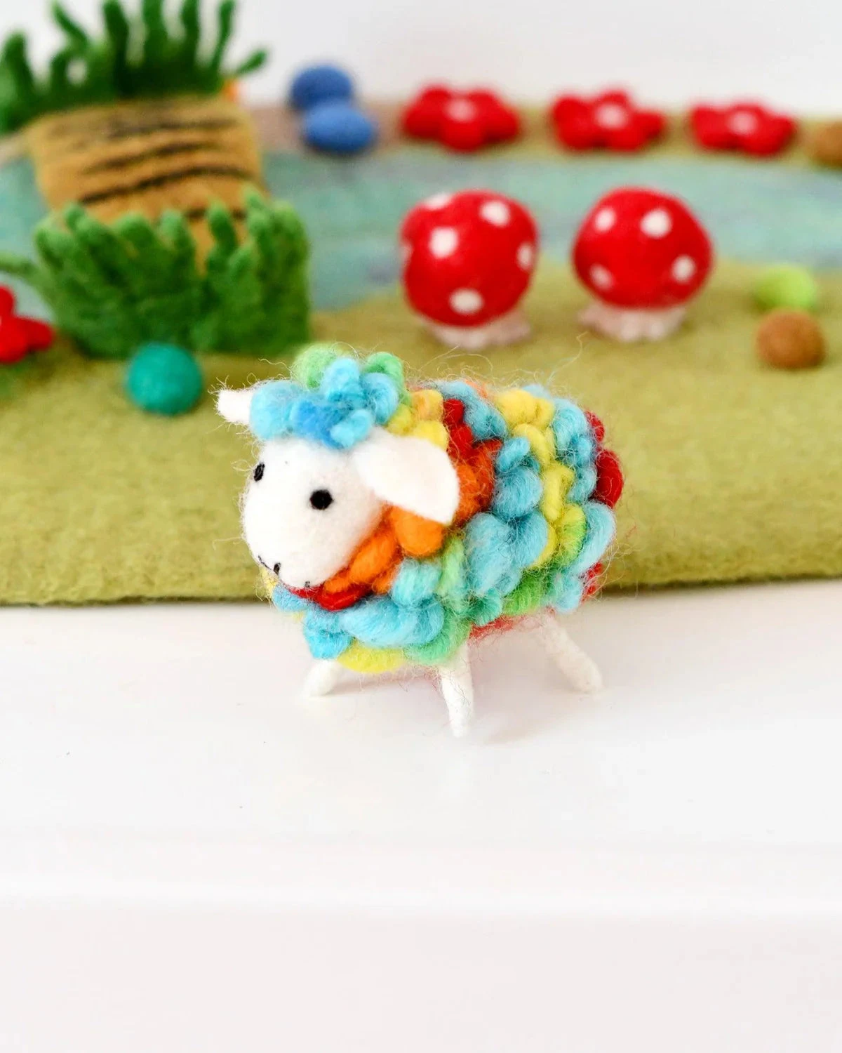 Felt Sheep Rainbow 3 Felt Sheep Rainbow - Image 3