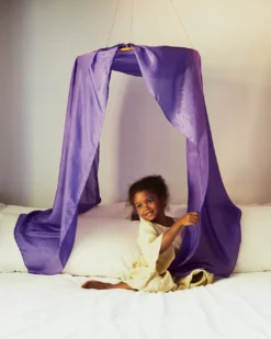 Jewel Tone Silk Scapes - Sarah Silks -Toy Sale Store GiantPurplePlayScapeDragonflyToys