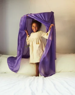 Jewel Tone Silk Scapes - Sarah Silks -Toy Sale Store GiantPurplePlayScapeDragonflyToys1