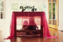 Jewel Tone Silk Scapes - Sarah Silks -Toy Sale Store GiantRosePlaySilkDragonflyToys