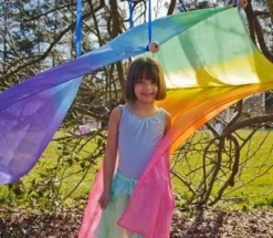 Giant Rainbow Silk Scapes - Sarah Silks -Toy Sale Store Giant Rainbow Silk Scape Sarah Silks