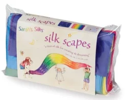Giant Rainbow Silk Scapes - Sarah Silks -Toy Sale Store Giant rainbow silk scapes sarah silks