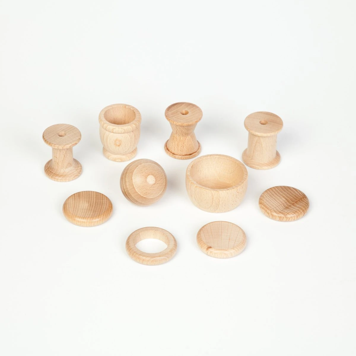 Grapat Treasure Basket Natural, 10 Elements 1 Grapat Treasure Basket Natural, 10 Elements