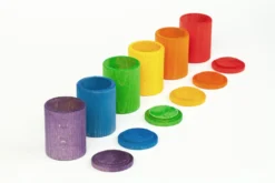 Grapat Coloured Cups With Covers -Toy Sale Store GrapatColouredCupswithCoversDragonflytoys2