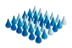 Grapat Mandala Raindrops Blue -Toy Sale Store Grapat Mandala Blue Raindrops Wooden scaled