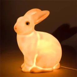Heico Lamp -Rabbit White