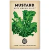 Heirloom Flower Seeds - Mustard 'Mike Green Giant'