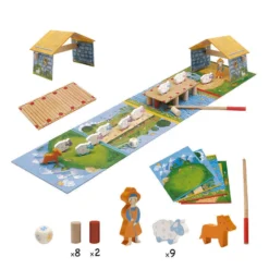 Djeco Hop Hop Hop Cooperation Game -Toy Sale Store HopHopHopCooperationGameDragonflyToys