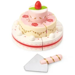 Strawberry Wedding Cake - Le Toy Van -Toy Sale Store LETV329StrawberryWeddingCake2